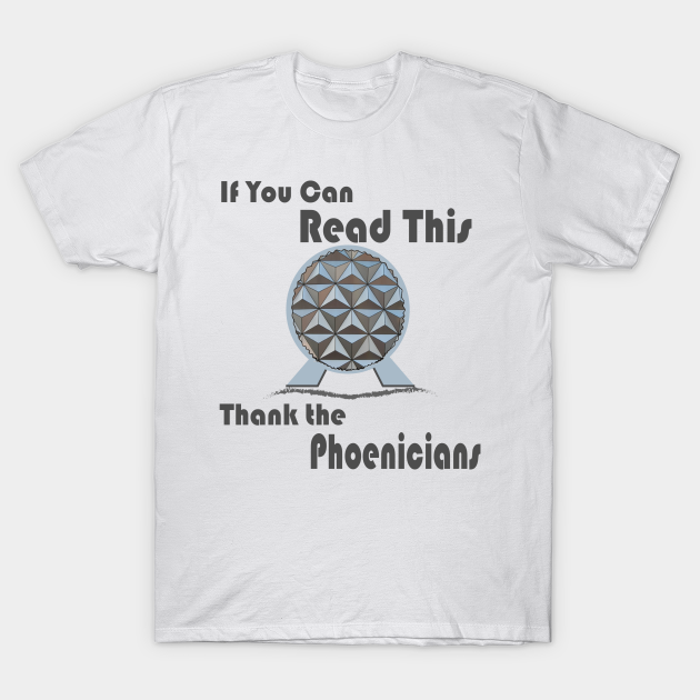 if you can read this thank the phoenicians shirt